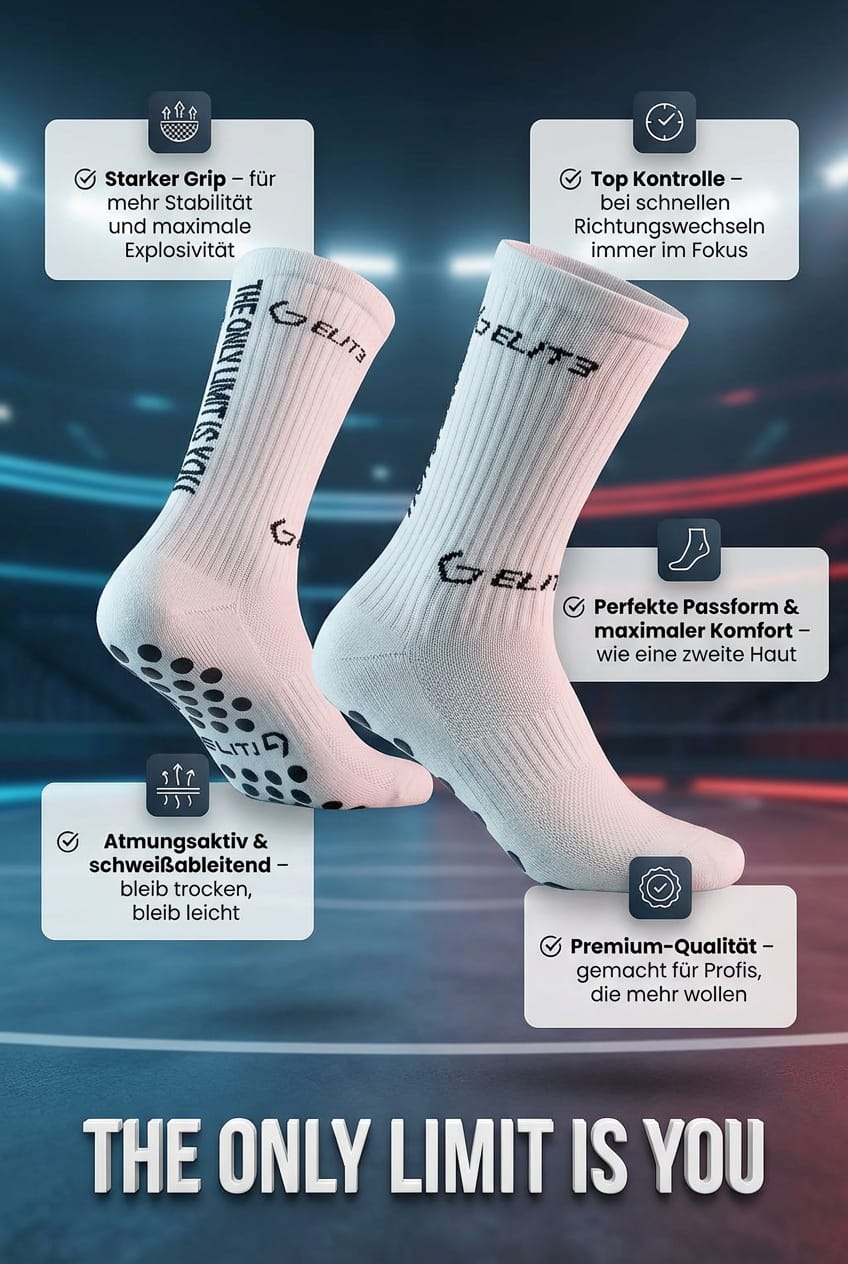 G-ELITE Grip Socken "one size fits all" 42-47.5